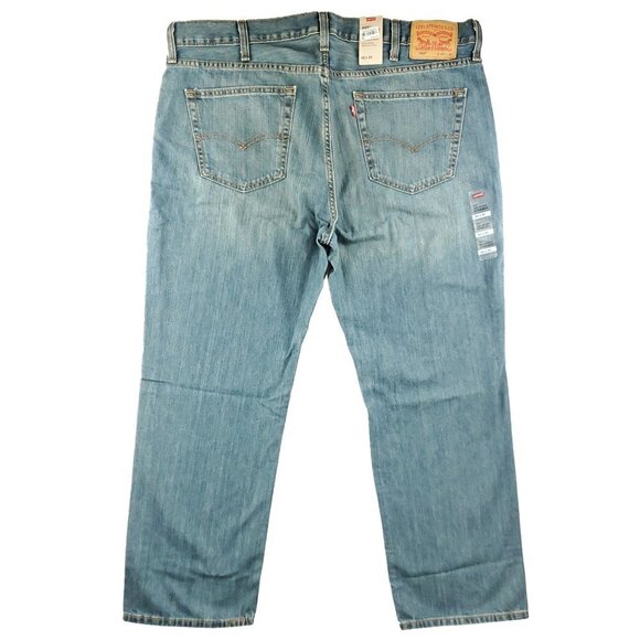 Levi's 559 Relaxed Straight Jeans 100% Cotton Medium Wash Men's 42x30 NWT - Picture 2 of 11